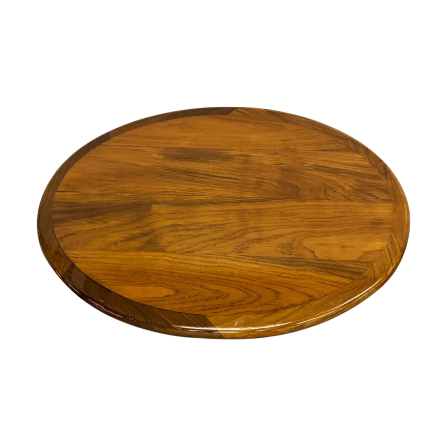 Table Top Oval Style - teak construction