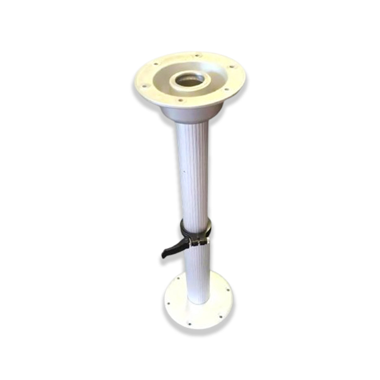 Adjustable Aluminum Pedestal 2 7/8" 20"-30" Pedestal - pneumatic height adjustment