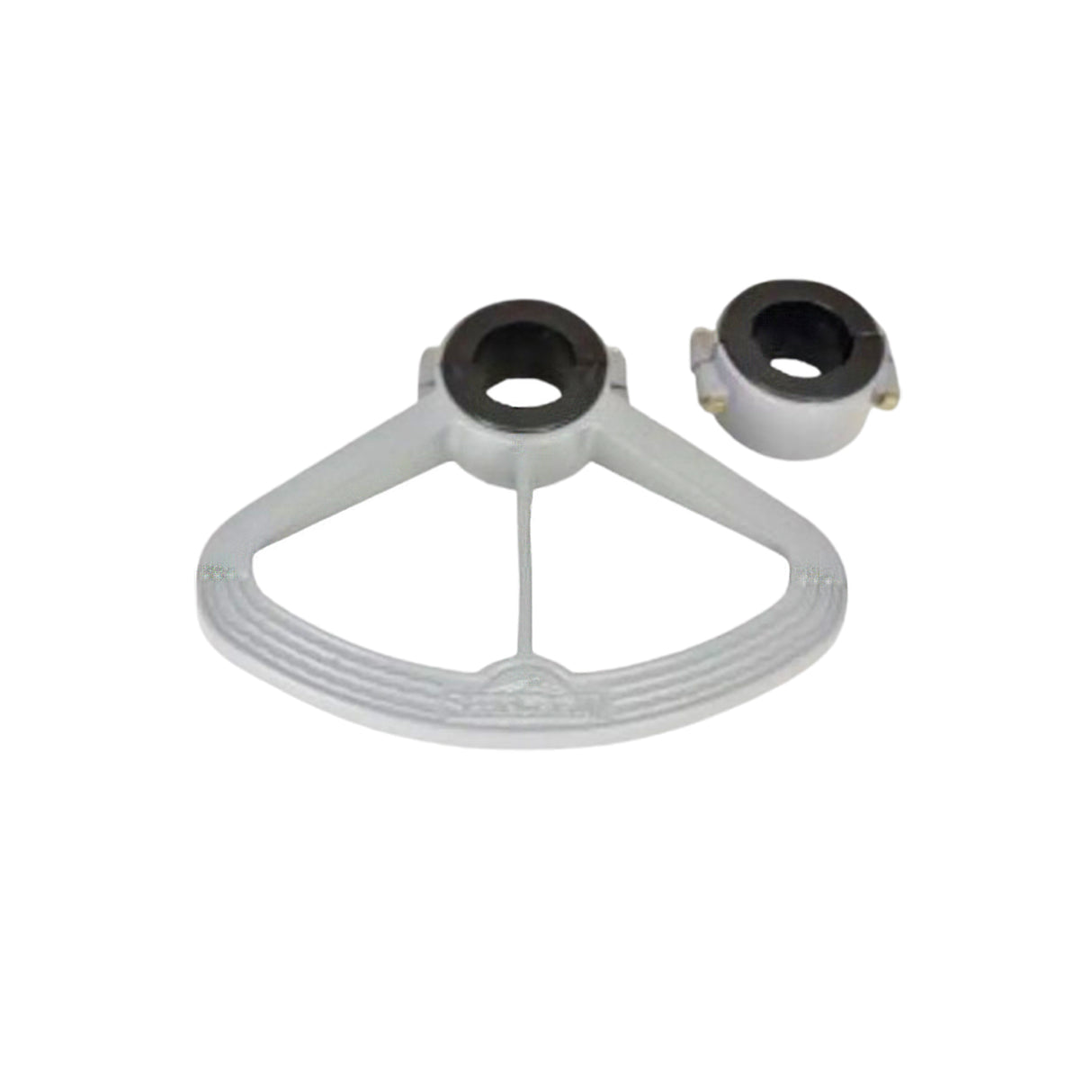 Aluminum Helm Seat Footrest with 2-7/8" Pedestal for Superior Comfort and Support