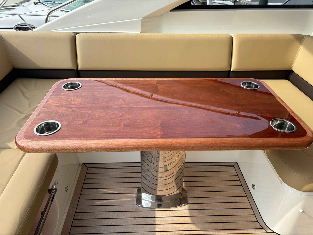 Table Top Rectangular Style - mounted on Arrigoni pedestal