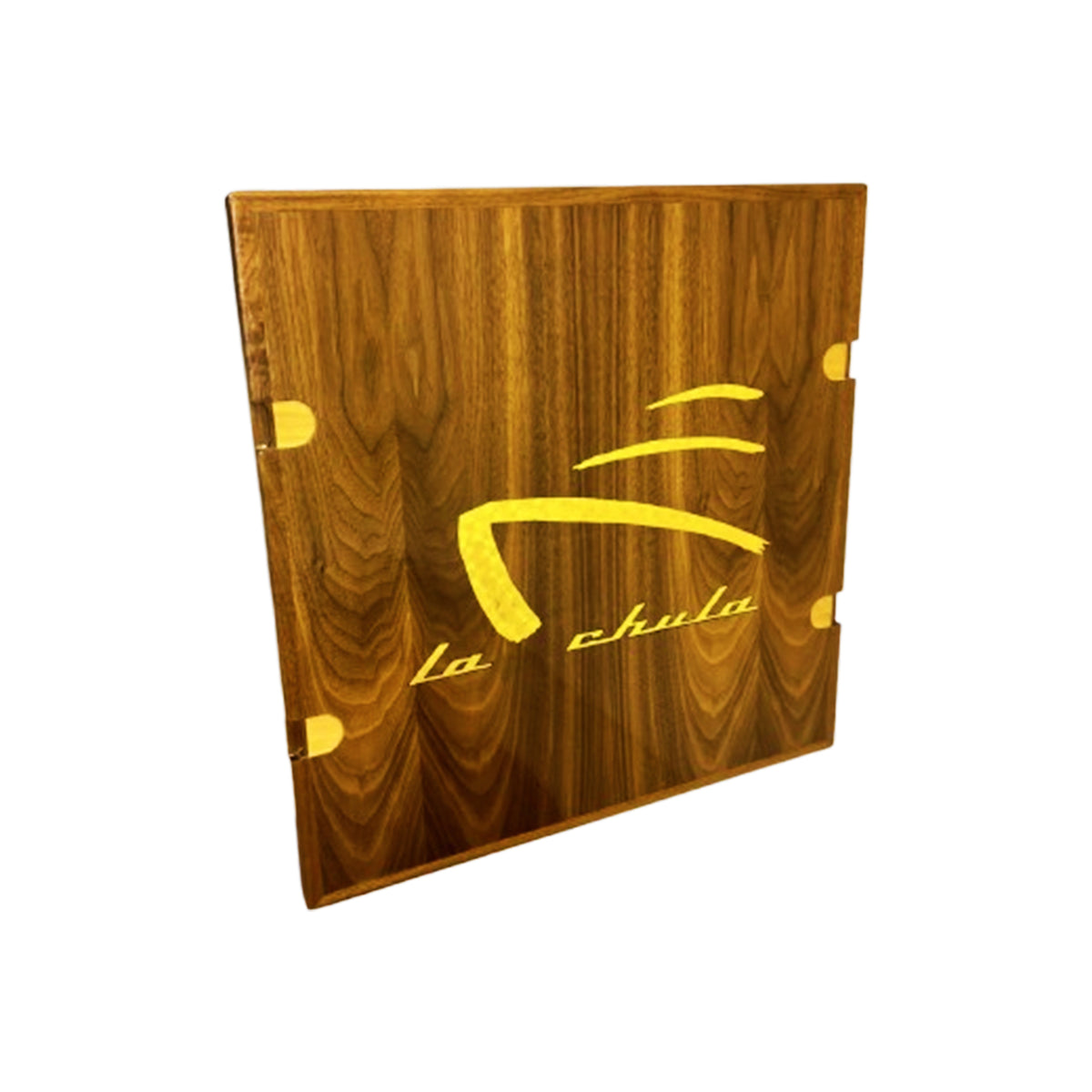 Custom Shape Table Top - teak construction