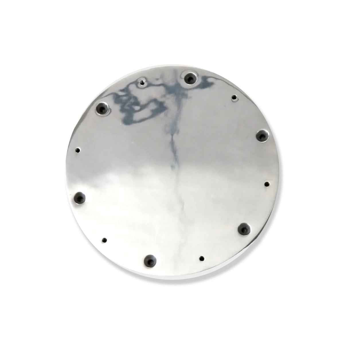 Deck Plate, 10" Stainless - Arrigoni marine deck plate