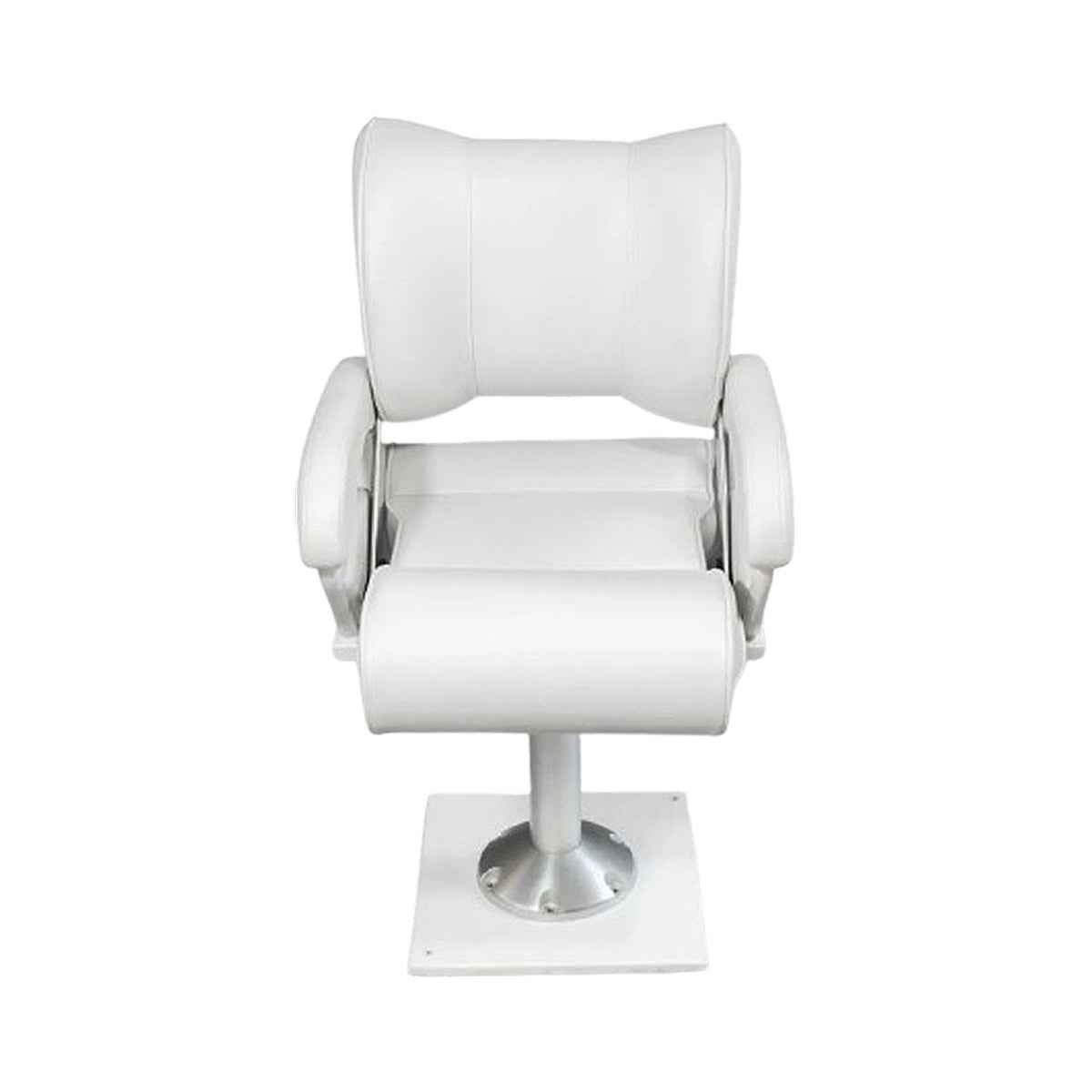 Dual Facing Seat with Bolster - side profile view