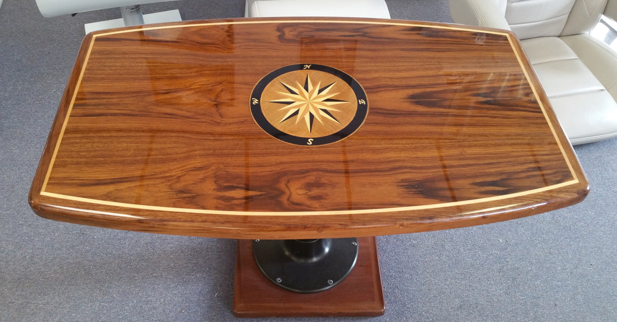 Table Top Curved Edge - Barrel Style