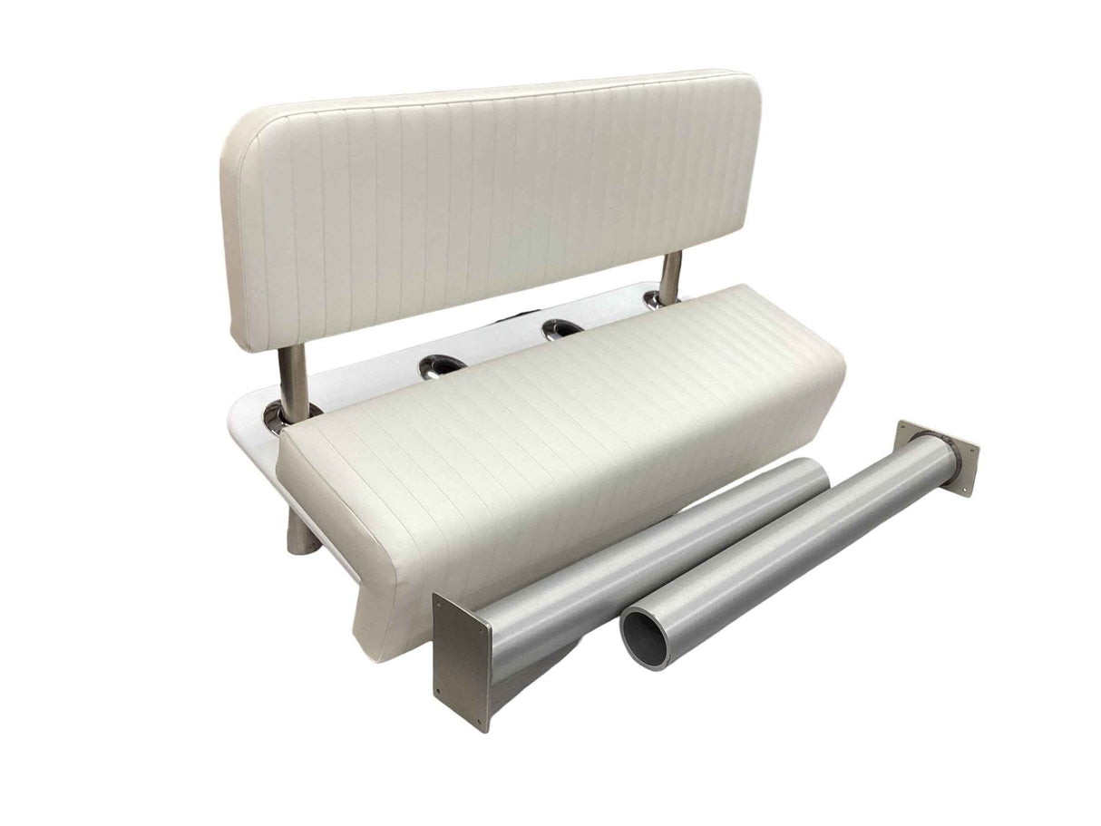 Starboard Leaning Post with Rod Holders - custom boat leaning post by Arrigoni Design