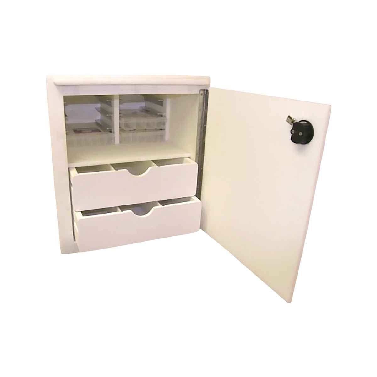 Inset Locker - Arrigoni custom marine cabinet