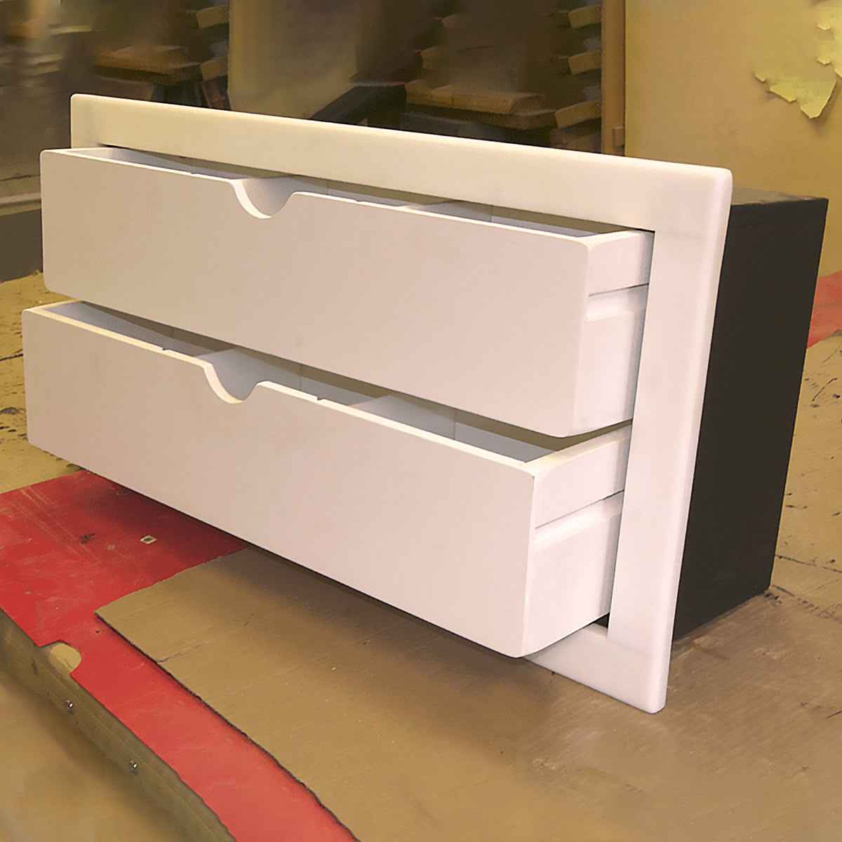 Inset Locker - King Starboard construction