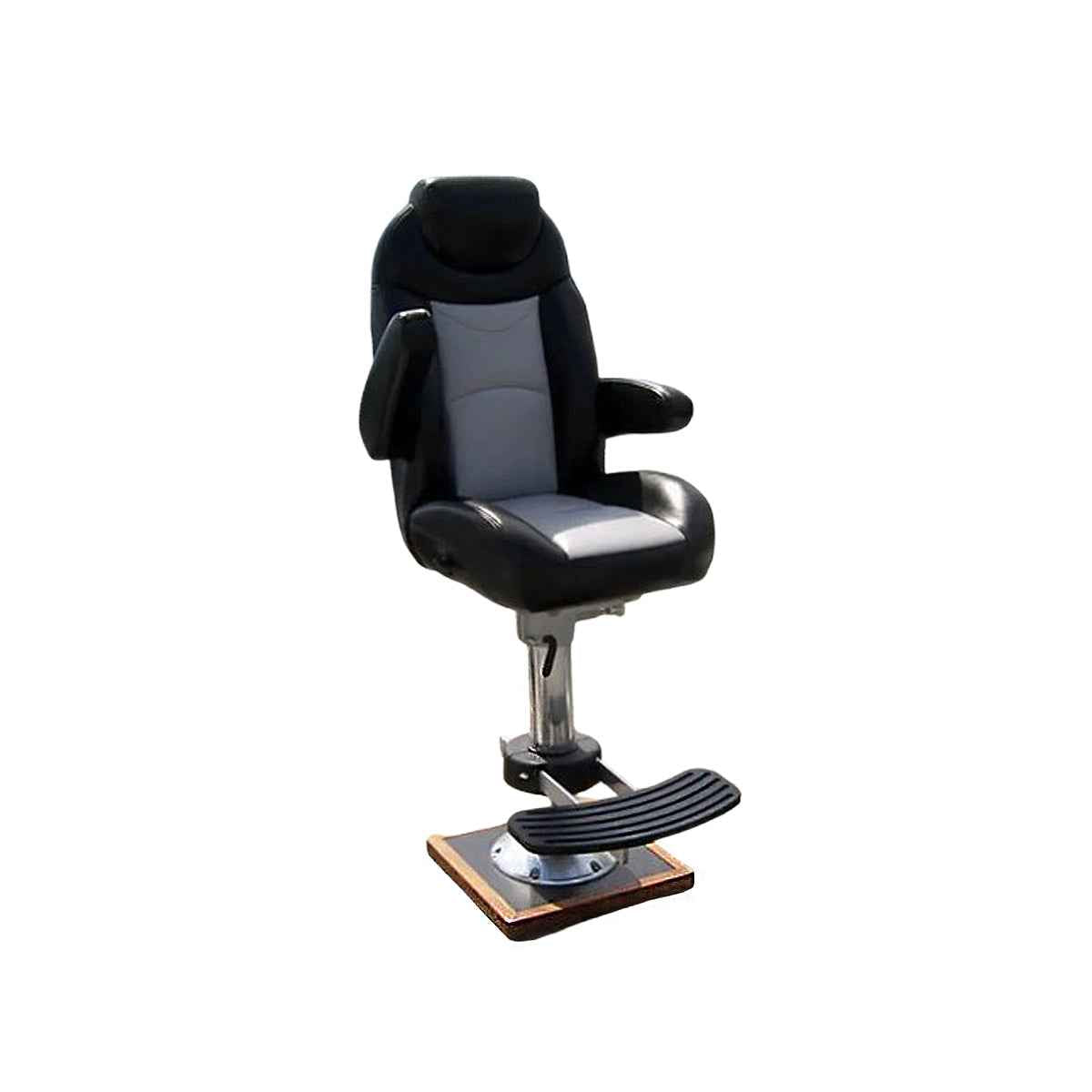 Luxury Highback Helm Seat - reclining backrest detail