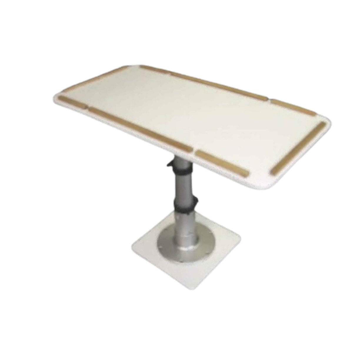 Poly Drop Leaf Hi-Low Table - closed/folded compact position