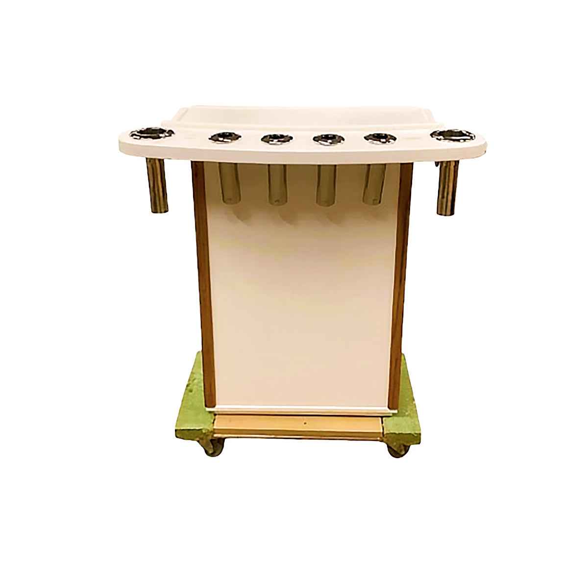 Rocket Launcher Locker Base - side view showing frame construction