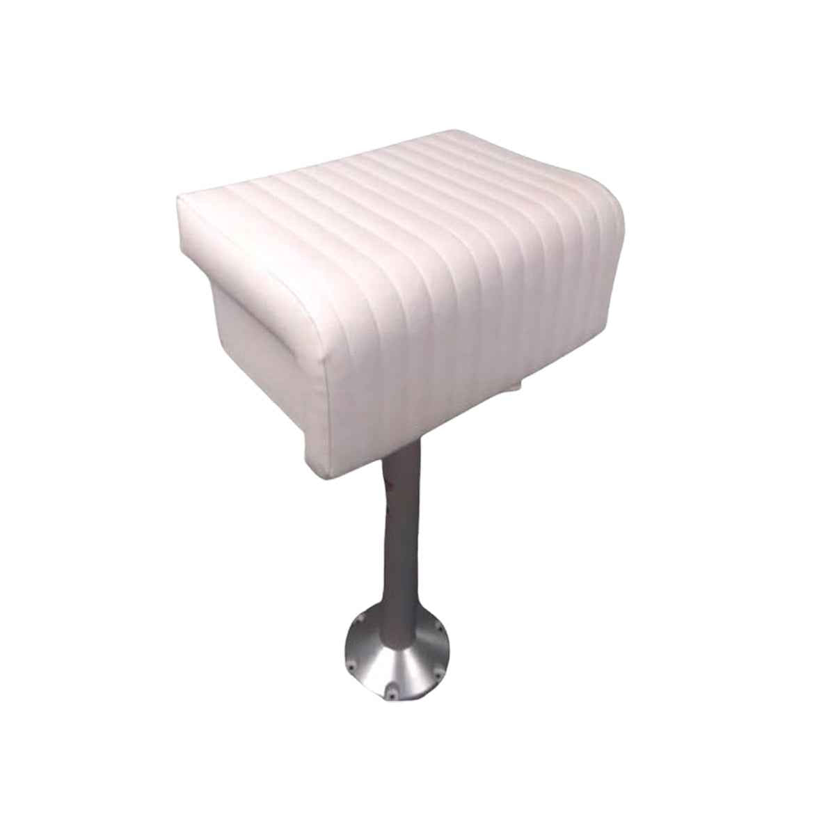 Starboard Leaning Post Frame - marine-grade vinyl upholstery