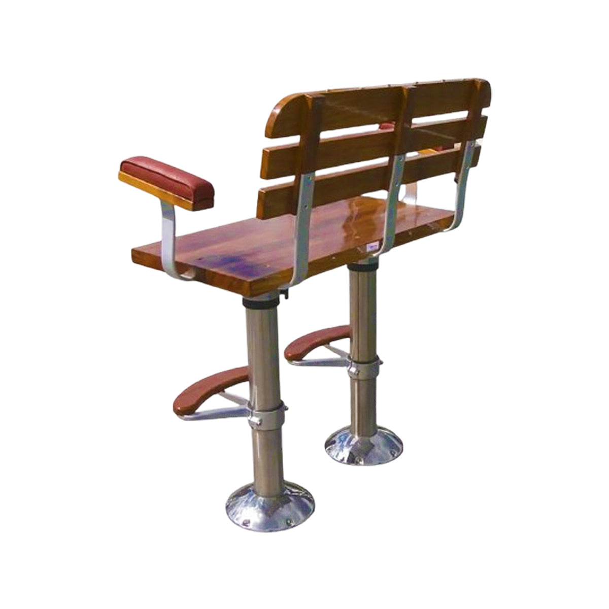 Teak Double Wide Ladderback (HS-3T)