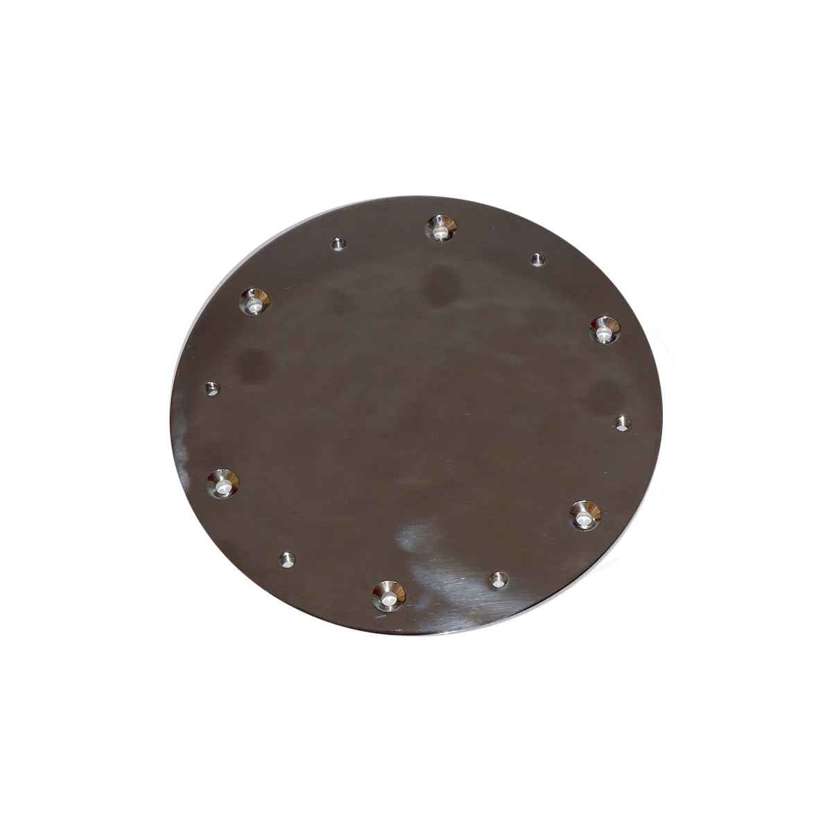 Deck Plate, 10" Stainless - stainless steel hardware