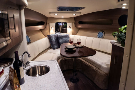 What materials are best for boat cabinets?