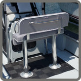 Starboard Leaning Post Frame with Permanent Backrest (LPBR)