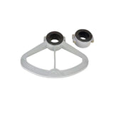 Aluminum Custom Helm Seat Footrest 2-7/8″ Pedestal