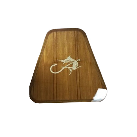 Custom Shape Table Top - fold-over leaf extended