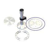 Deck Plate, 12″ w/ 9″ Pattern, Anodized Aluminum (AP-12-9)