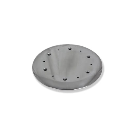 Deck Plate, 12″ w/ 9″ Pattern, Anodized Aluminum (AP-12-9)