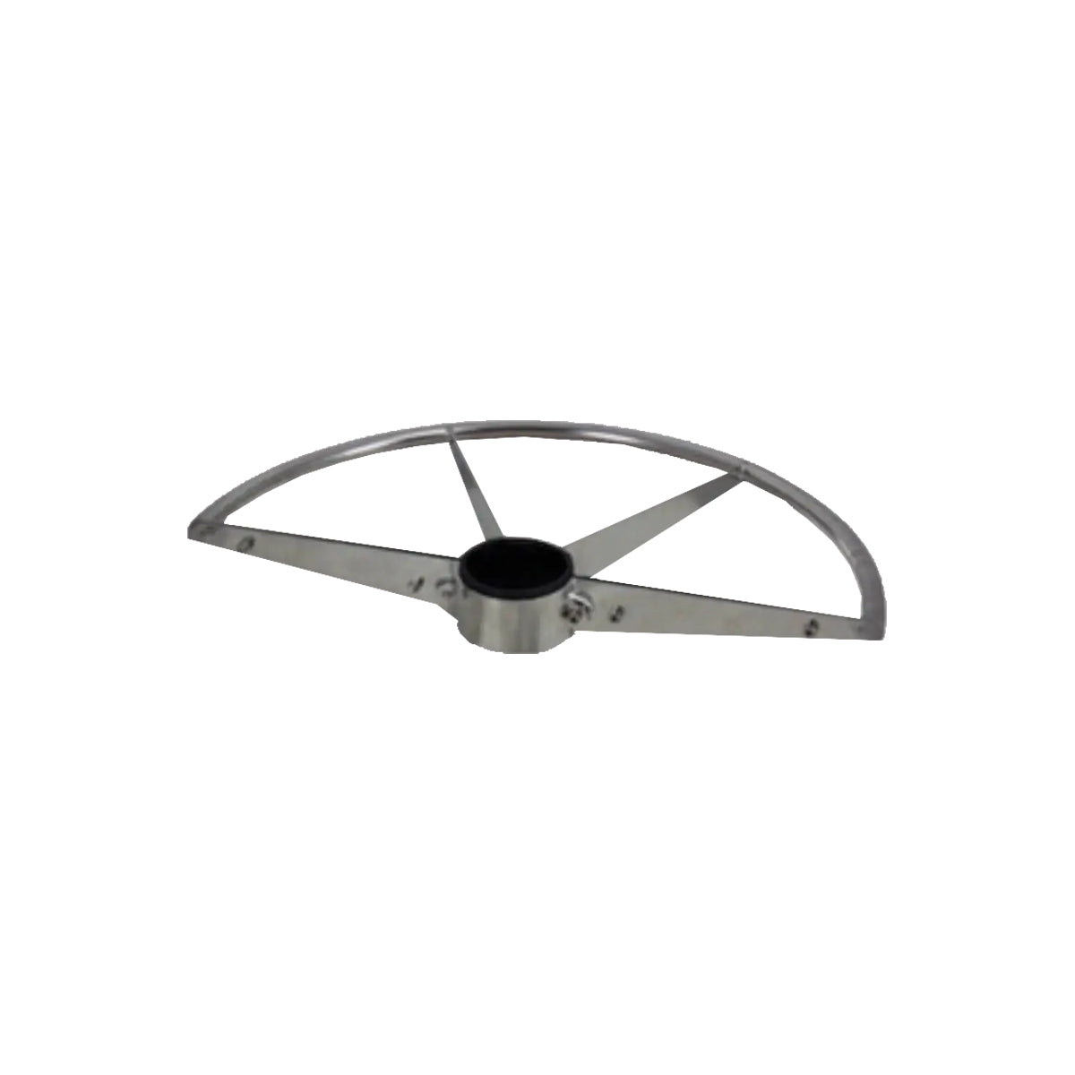 Footrest, Semi-Circular Stainless Steel 28″