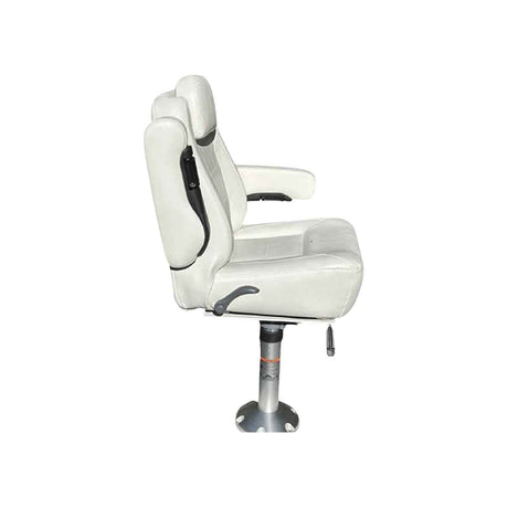 Lowback Helm Seat - upholstery and trim detail
