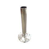 Pedestal, Stainless, 30″ Fixed, 4″ Diameter