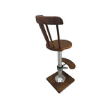 Round Barstool with Dowel Back (BSD-T)