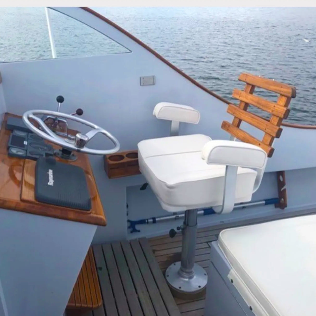 Teak Compact Ladderback (HS-2T)