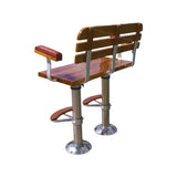 Teak Double Wide Ladderback (HS-3T)