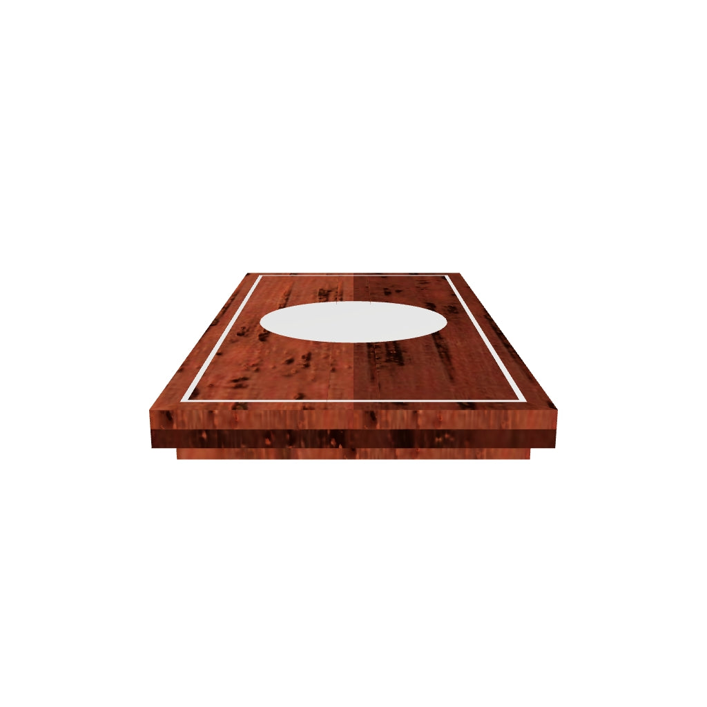 Table Top Fold-Over Double Leaf