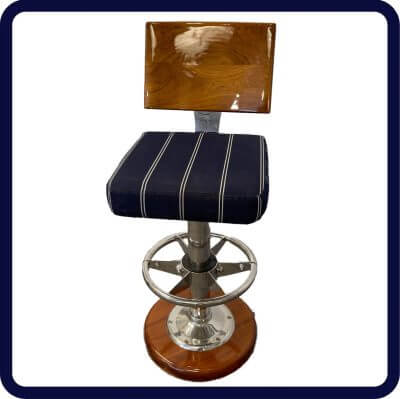 TEAK BARSTOOL