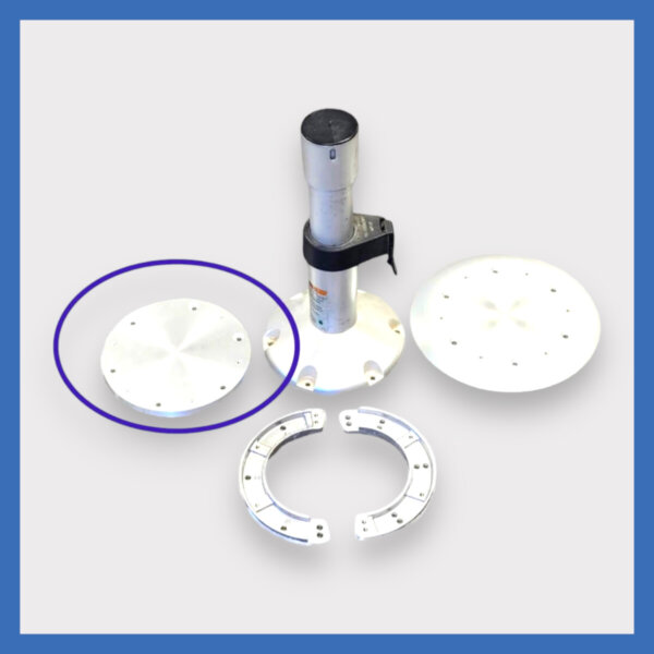 9" Aluminum Deck Plate I Boating Accessories I Arrigoni