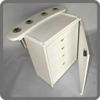 custom boat rocket launcher locker