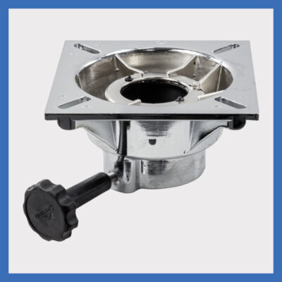 swivel chrome
