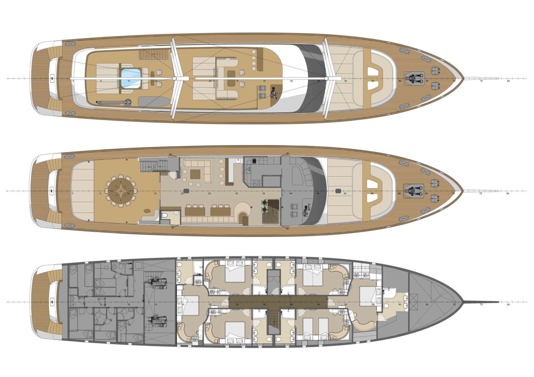 How can I choose the right size and shape for a boat table that fits my specific boat layout