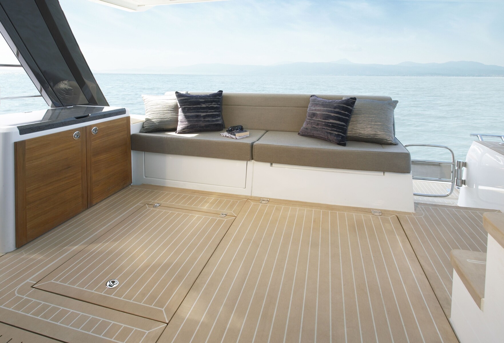 Does custom boat furniture enhance the overall aesthetics and functionality of a boat