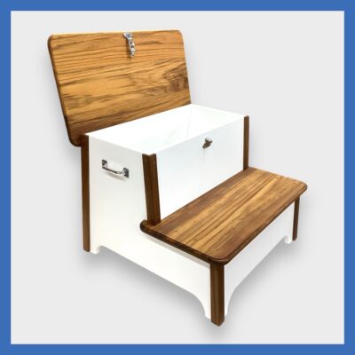 Teak Top Double Step StepBox CB 2425T Double